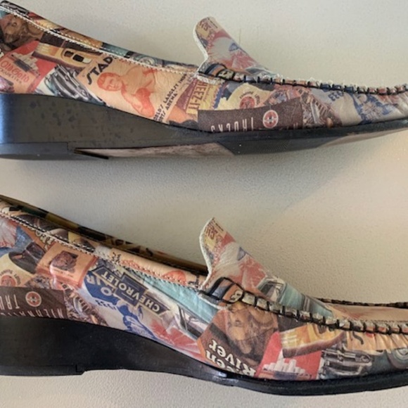 Unique - Sample Sale Sesto Meucci Loafers Sz 6.5 Narrow - Picture 4 of 5